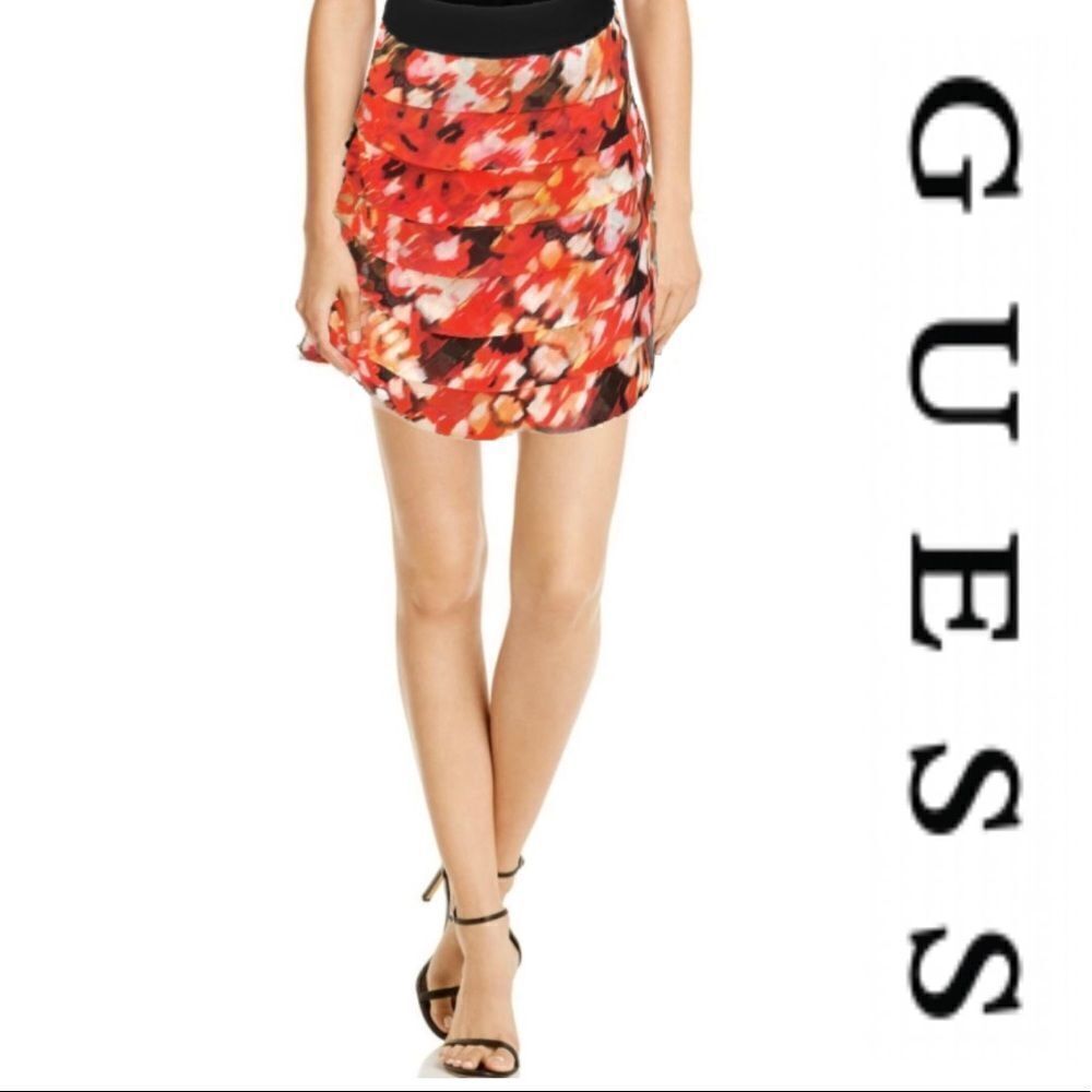 🍍3/$15🍍 Guess Tiered Layers Mini Skirt
